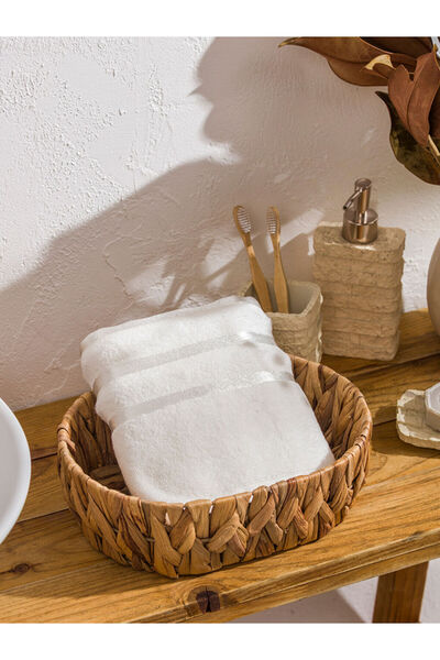 LC Waikiki Quality Parts from Celebi Store |   Embroidered Cotton Face Towel 50X80 cm