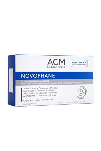 ACM Laboratoire dermatologique كبسولات نوفوفان للشعر والأظافر، 60 كبسولة - مك...