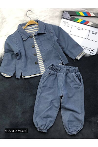 zavera for kids بدلة للأولاد كبيرة الحجم مكونة من 3 قطع