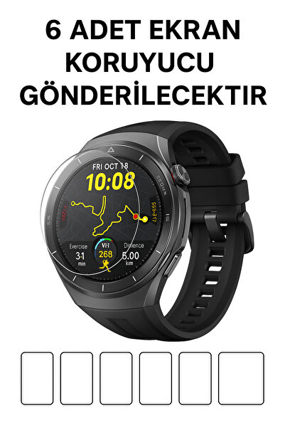 Huawei GT 6 Pro /GT 5 Pro 46mm Akıllı Saat Kırılmaz Ekran Koruyucu Film (6 AD...