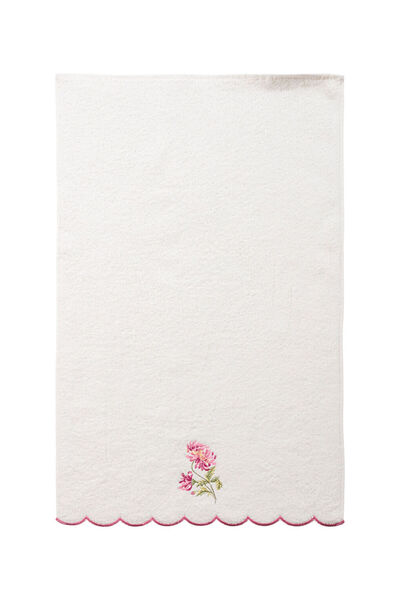 LC Waikiki Quality Parts from Celebi Store |   Cotton Flower Embroidered Face Towel 50X80 cm