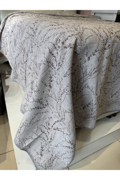 ŞENER HOME Sprout Pattern Printed 200X240 Cm. Double (Battal) Single Pike