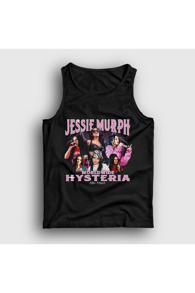 Presmono Unisex Black Hysteria Jessie Murph Tank Top 571631Tt