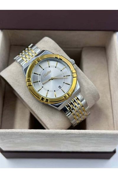 marblino Watch with White Dial