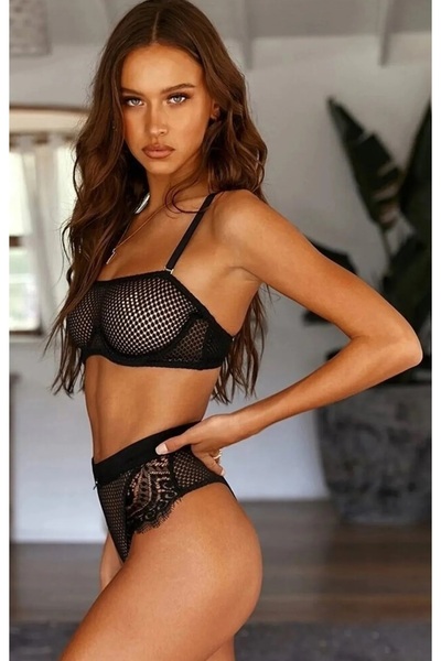 SiaLess Lingerie Lace Fancy Costume Nightgown
