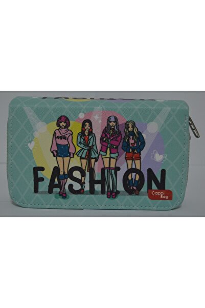 Akabi حامل أقلام كابي فاشن بثلاثة أقسام