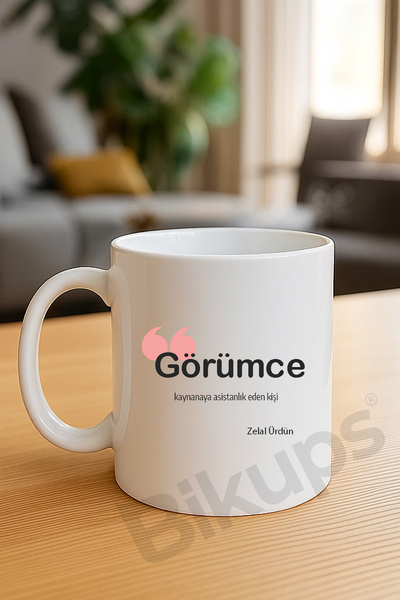 bikups Görümcelere Özel isimli kupa bardak