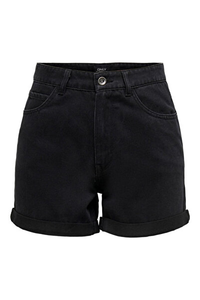ONLY Onlvega Hw Mom Dnm Шорти Noos Kadın Kot&Kanvas Шорти 15230571