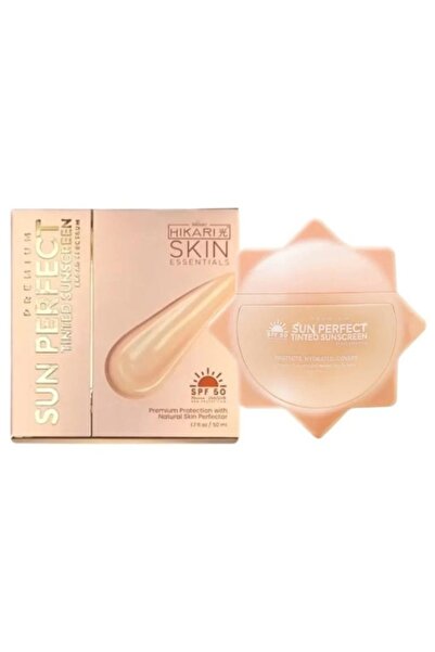 Hikari واقي الشمس بيوتي آند يو بريميوم صن بيرفكت الملون بعامل حماية من الشمس 50