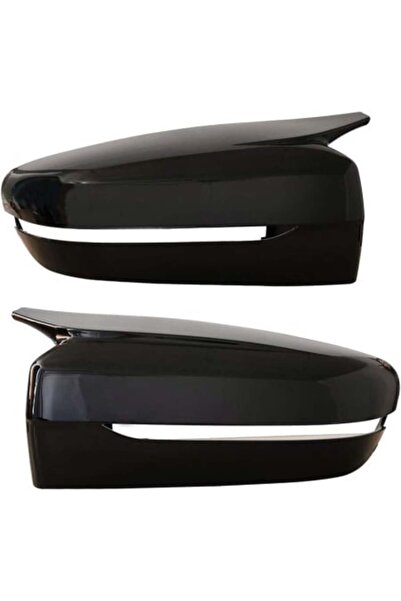 DELUXETUNING Capace oglindă tuning compatibile cu BMW Seria 3 G20 2019->, Seria 5 G30 2017->, Negru lucios M-Desi