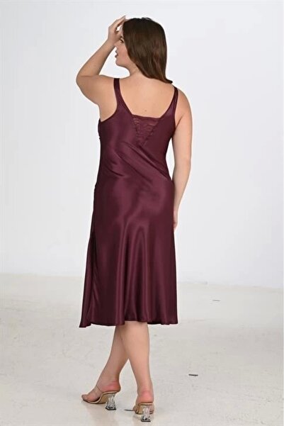 AHU Σετ πιτζάμες Secretsita 2 τεμαχίων Plum Bigsize 6223