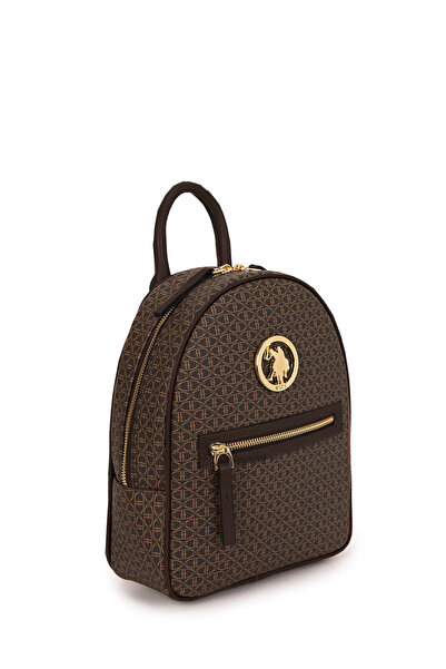 U.S. Polo Assn. Rucsac de damă maro-maro Us8011