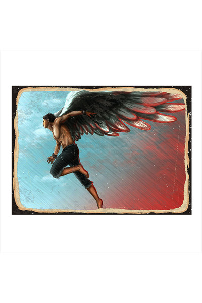 Bedeko Lucifer Art Mdf Poster 25cm X 35cm