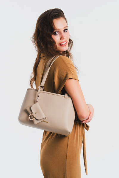 U.S. Polo Assn. Beige Women's Shoulder Bag Us25550