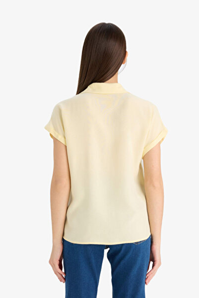 DeFacto Women's Short Sleeve Shirt N7819Az/Yl155