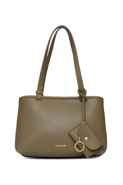 U.S. Polo Assn. Khaki-Khaki Women's Shoulder Bag Us25550