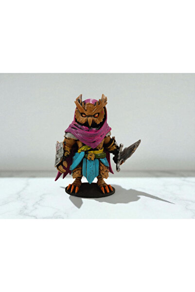 Atölye Dekupaj Shadow Warrior (Gölge Savaşçı) 3D Figür - Gizemli Baykuş Seris...