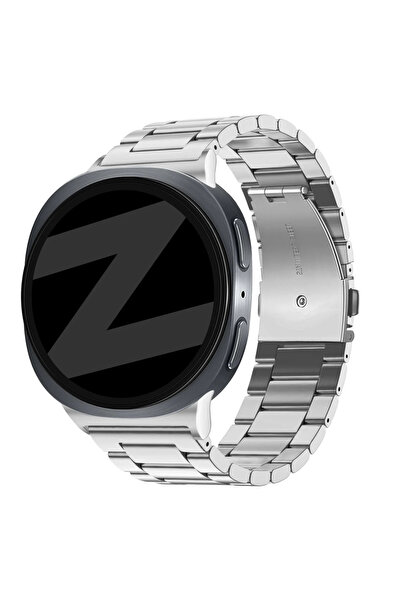 habilis Samsung Galaxy Watch 8 40mm 44mm 46mm Classic Uyumlu Metal Baklalı Ko...