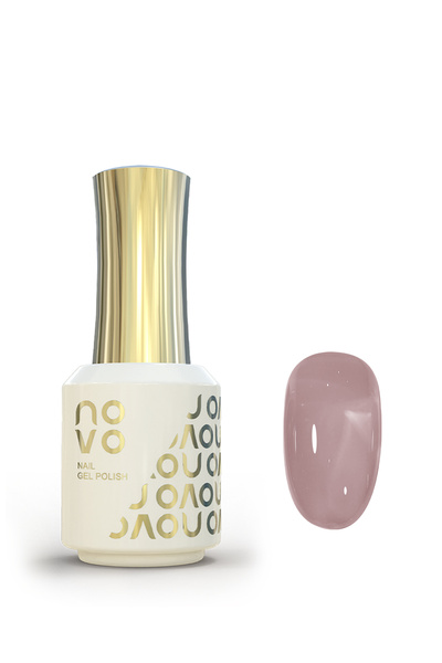 No-vo طلاء أظافر جيلي جل، طلاء أظافر شفاف، جل UV LED للاستخدام المنزلي 12 مل ...