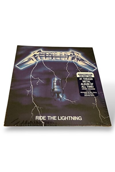RAKS MÜZİK YAPIM Metallica - Ride The Lightning CD (Plak Değildir)