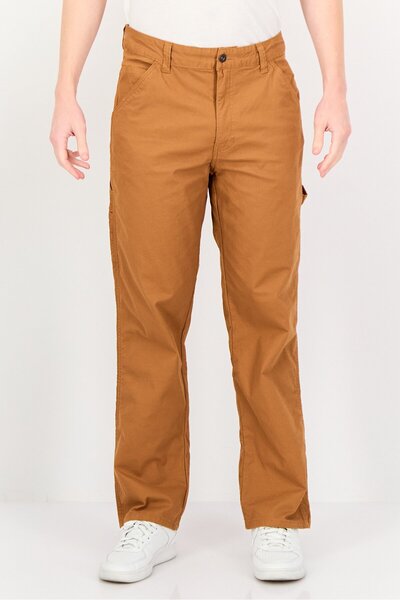FILA Men Sportswear Fit Outdoor Tactical Pants, Rust