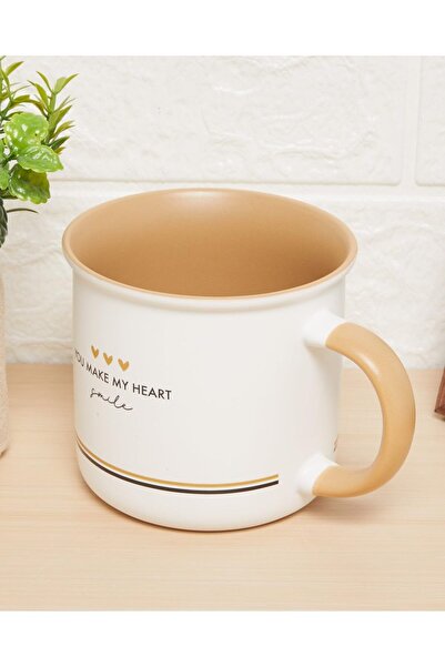erorex Brown You Make My Heart Smile Mug, Brown, One Size
