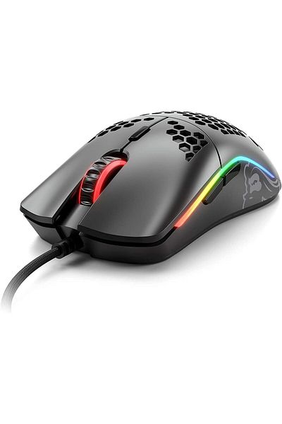 erorex Model O Minus Worlds Lightest Gaming Mouse With Rgb 58 Grams Matte Black