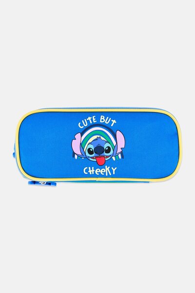 Disney Kids Boy Graphic Print Pencil Case, Blue
