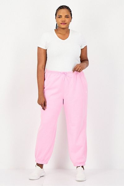 Reebok Women Plus Size Outdoor Jogger Pants, Pink