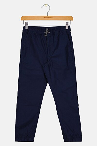 GAP Kids Boy Drawstring Slid Jogger Pants, Navy