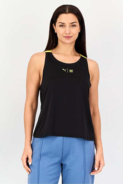 Puma Women Sportswear Fit Sleeveless Training Tank Top, Black