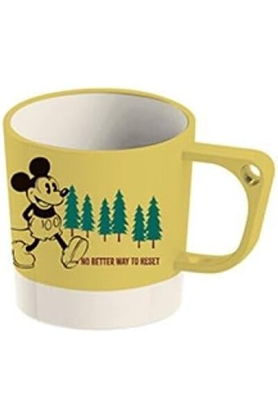 erorex Mickey Mouse Collection Plastic Drinking Cup, 220 Ml Capacity, Mickey