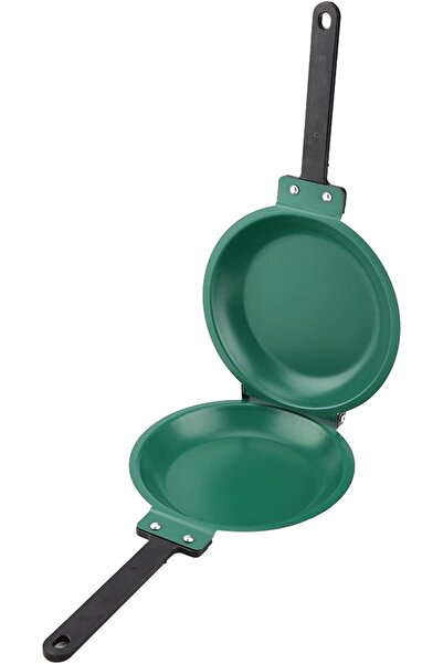 erorex مقلاة سيراميك مزدوجة الجوانب مقاس 7.6 بوصة غير لاصقة، كيك دائري، فطائر، بيض