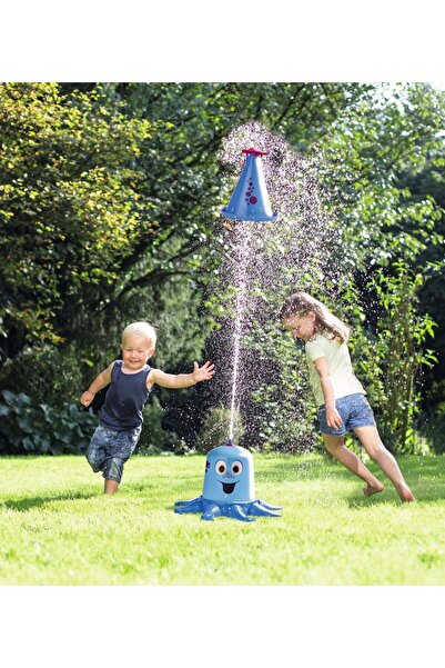 erorex Spielwarenfabrik 800076547 Aqua Nauti Water 4 Metres High Jet Garden Sprinkler Octopus Shape