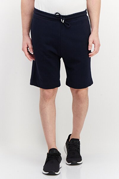 Esprit Men Textured Drawstring Shorts, Navy