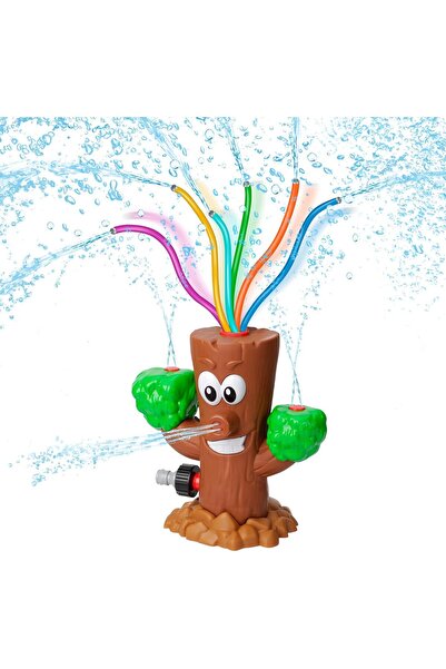 erorex Water Sprinkler Kids Summer Outside Toys Backyard Games 6 Wiggle Tubes Summer Sprinkler Toy Lawn
