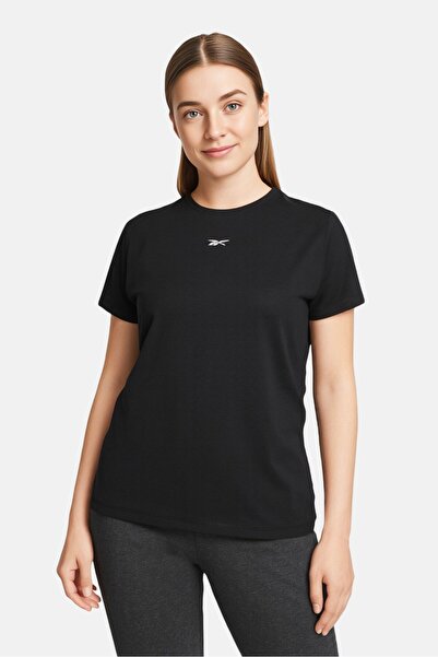 Reebok Women Pulse Size Short Sleeves Outdoor T-Shirt, Black