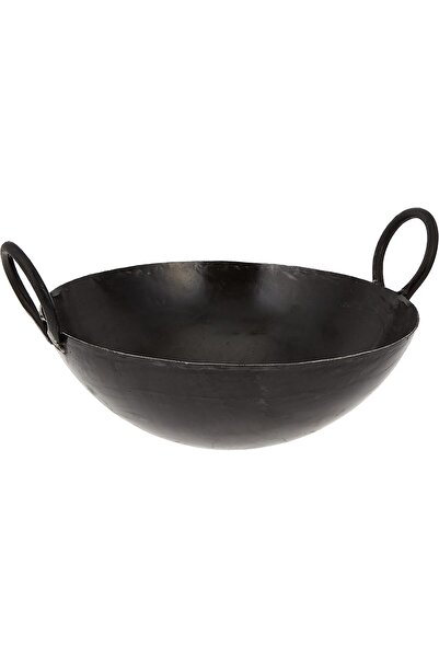erorex Iron Wok (Kadai), Black, Ik0016