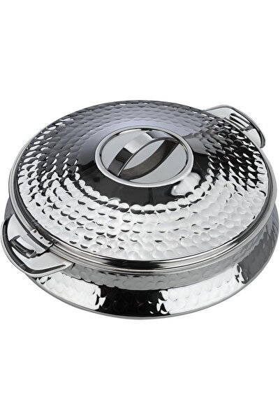 erorex Maxima Engraved Food Container, 2 Liters Capacity, Silver