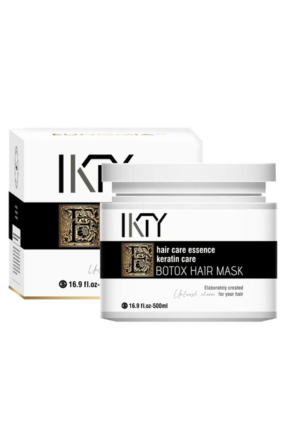 IKTY Hair Mask, Hair Essence Keratin Care, Improve Radiance, Reduce Frizz, 500ml