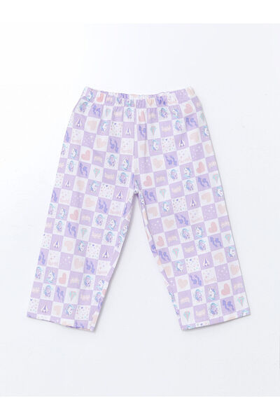 LC Waikiki Girl's Pajama Bottom with Elastic Waist