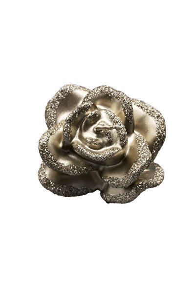 OEM Lumanare bej cu glitter 5.5*8.8 cm