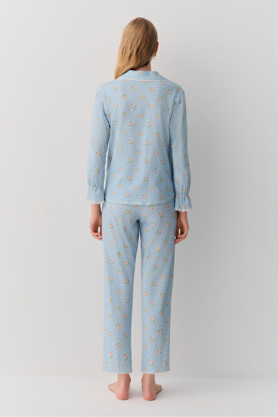 SUWEN Julia Maskülen Pijama Takımı