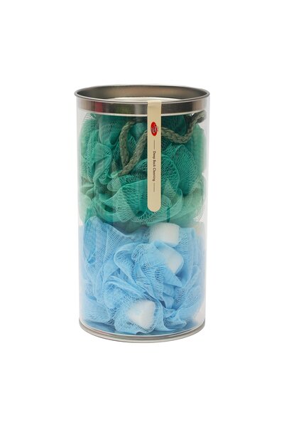 Homemate Home Mate Bath Sponge Round YK0169 (2 Pcs) – Soft & Durable Body Scrubber