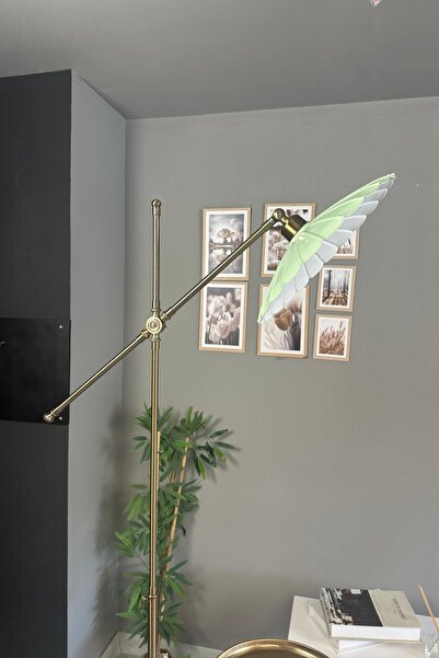 Bamyum Risso Eskitme Gövde Mint Lambader U Tepsili Makas Gövde Modern Dekoratif Metal Oturma Odası