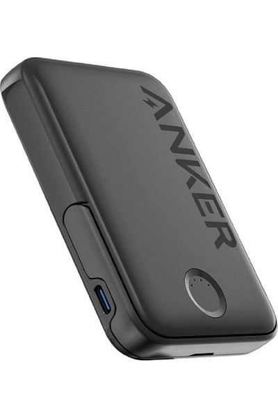 Anker 322 MagSafe 5000mAh Power Bank with Stand - Black