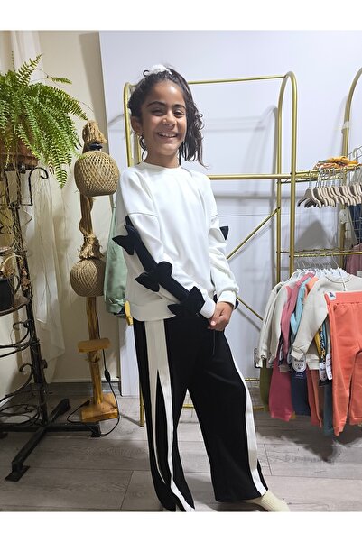 Flower Girls' Long Sleeve Stylish Set, Tracksuit, Comfortable, Modern Style