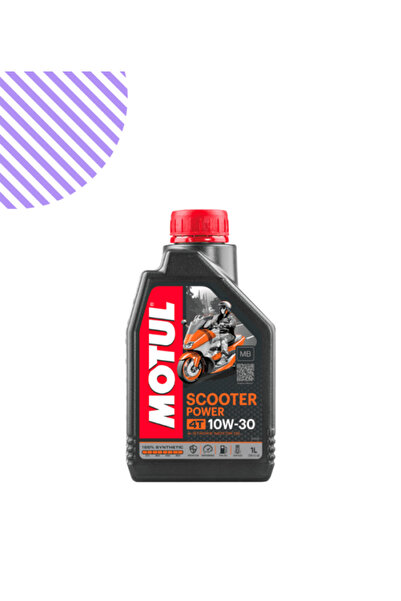 SCOOTER POWER MOTOR YAĞI 10W30 MB 4T 1LT