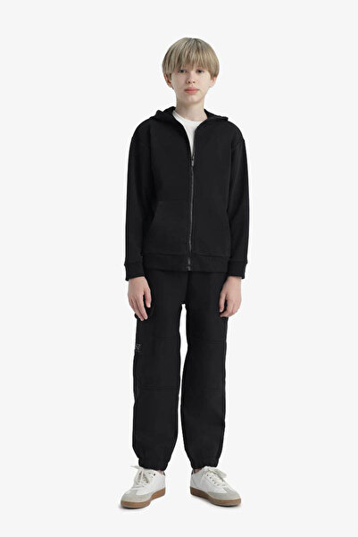 DeFacto Black Boy's Sweatshirt E9575A8/Bk81