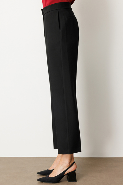 Ekol Pipe Leg Trousers with Side Pockets